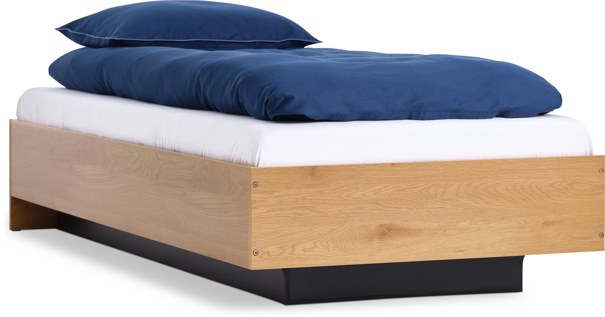 JYSK Bettgestell ELLINGE 90x200 m/Stauraum Eiche warm