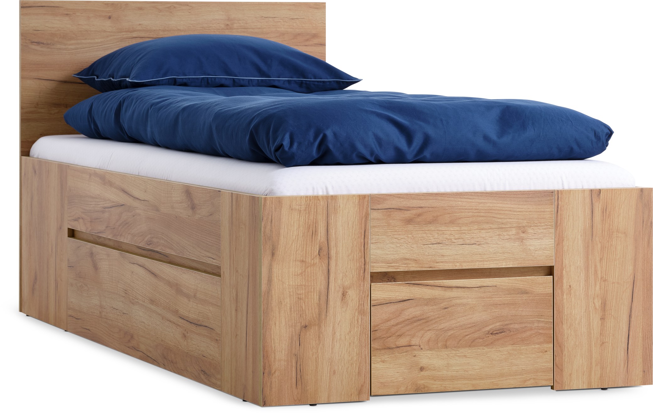 JYSK Bettgestell LIMFJORDEN 90x200 Wildeiche natur