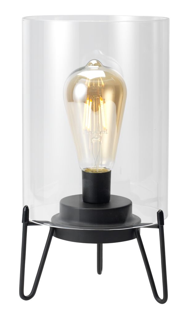 Lampe ALKEKONGE Ø15xH28 svart JYSK