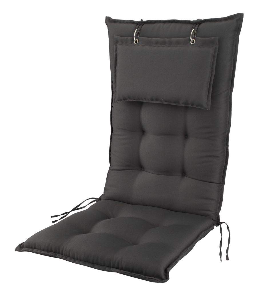 Cushion recliner chair STARENGE d.gry | JYSK