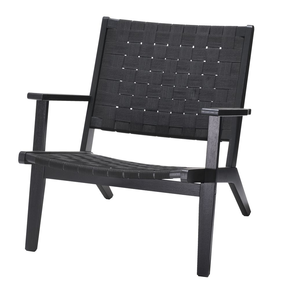 Lounge chair BEDER black | JYSK