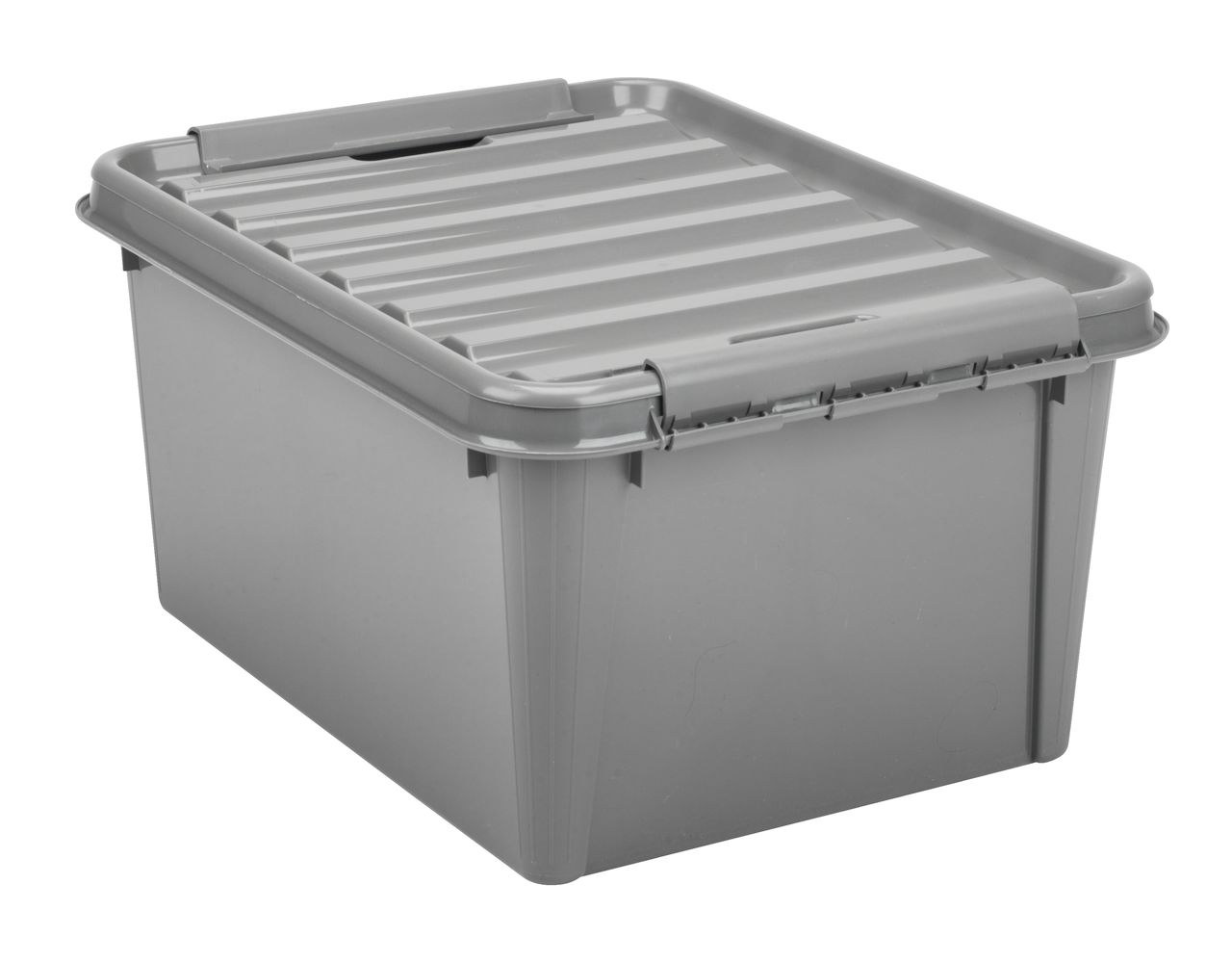 5 Five Simply Smart Plastic Storage Box with Lid Beige 31x31x31cm S7902138  1pcs