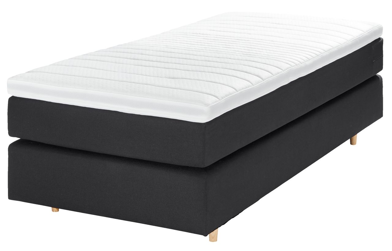 Boxspring 90x200 GOLD C15 zwart10 JYSK