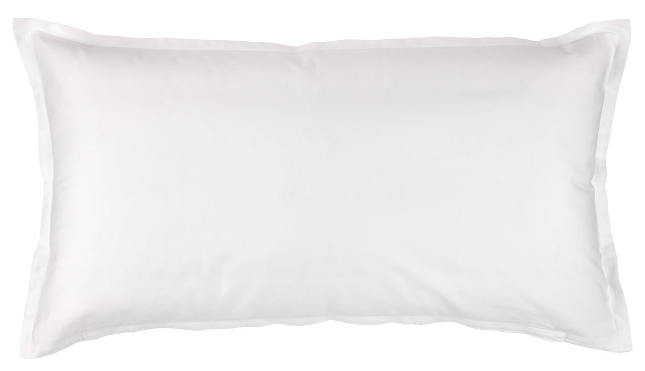 Kissenbezug Satin 70x90 weiß KRONBORG | JYSK