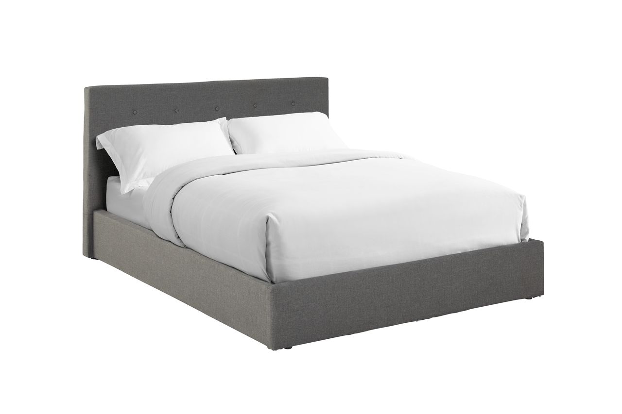 Estructura de cama HALD 150x190 roble claro