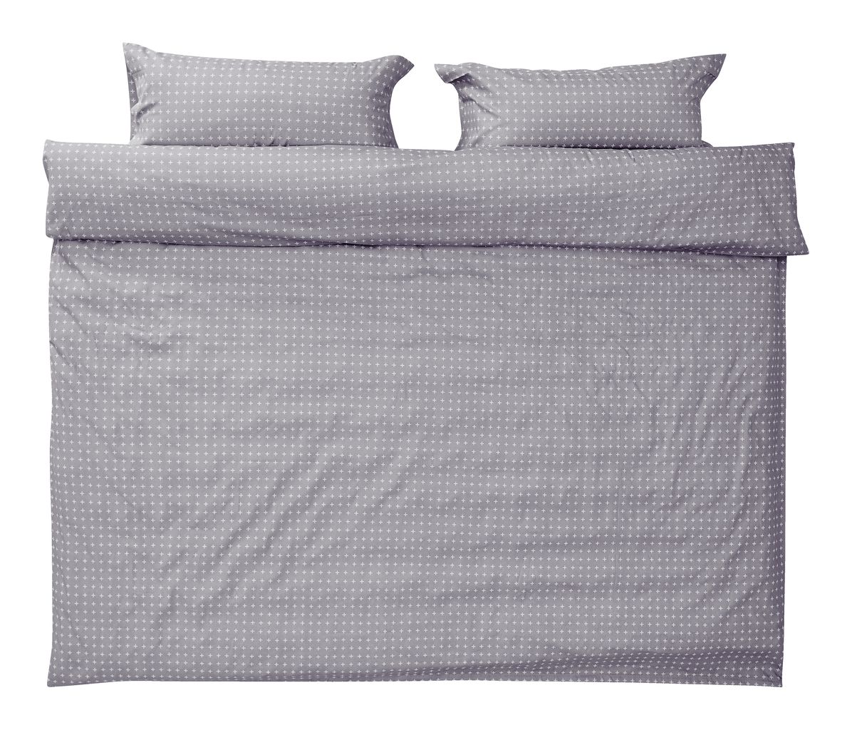 Juego funda nórdica KATJA 200x220 gris JYSK