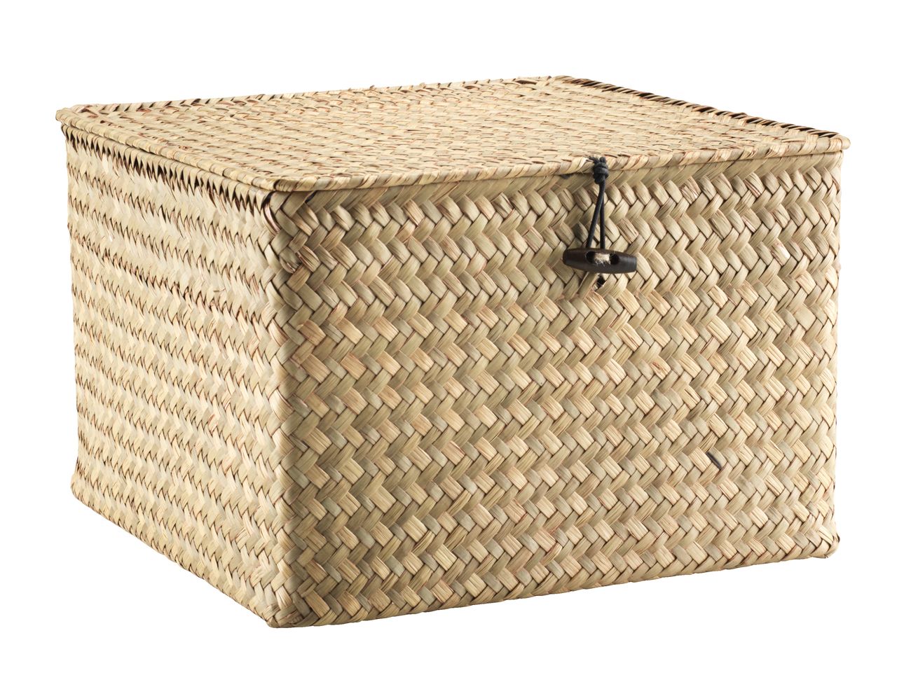 Storage box ALVIN W26xL26xH17cm seagrass