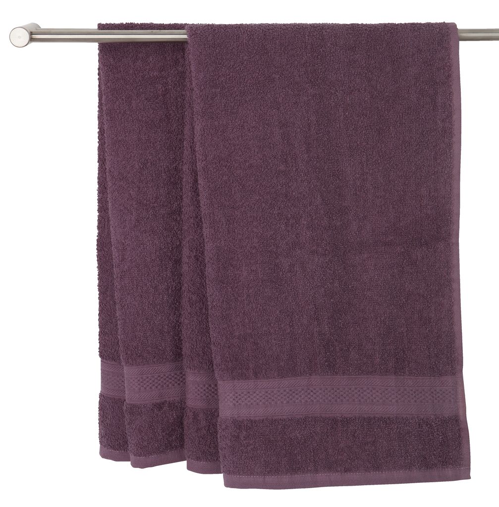 Hand towel UPPSALA 50x90 dark purple JYSK