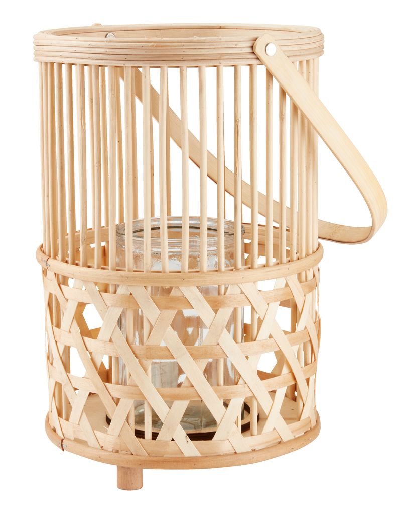 Lantern AAMUND D21xH32cm natural JYSK