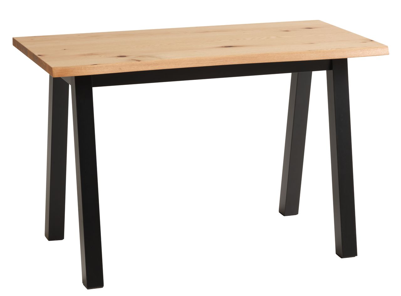 Desk SKOVLUNDE 60x120 natural oak/black JYSK