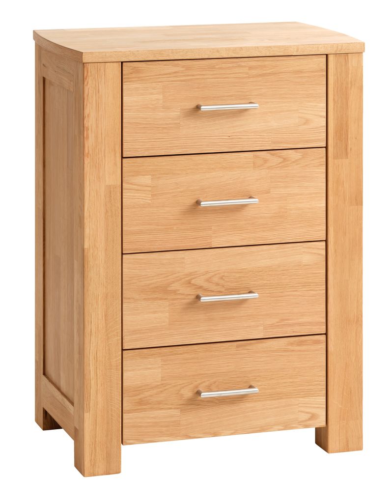 Kommode OLDE 4 Schubladen Eiche JYSK