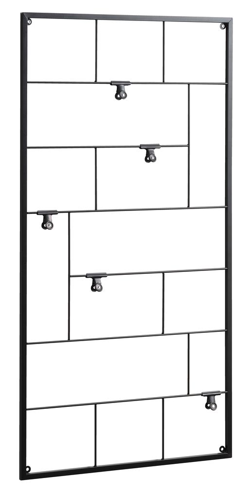 Notice board STOUBY 55x105 black JYSK