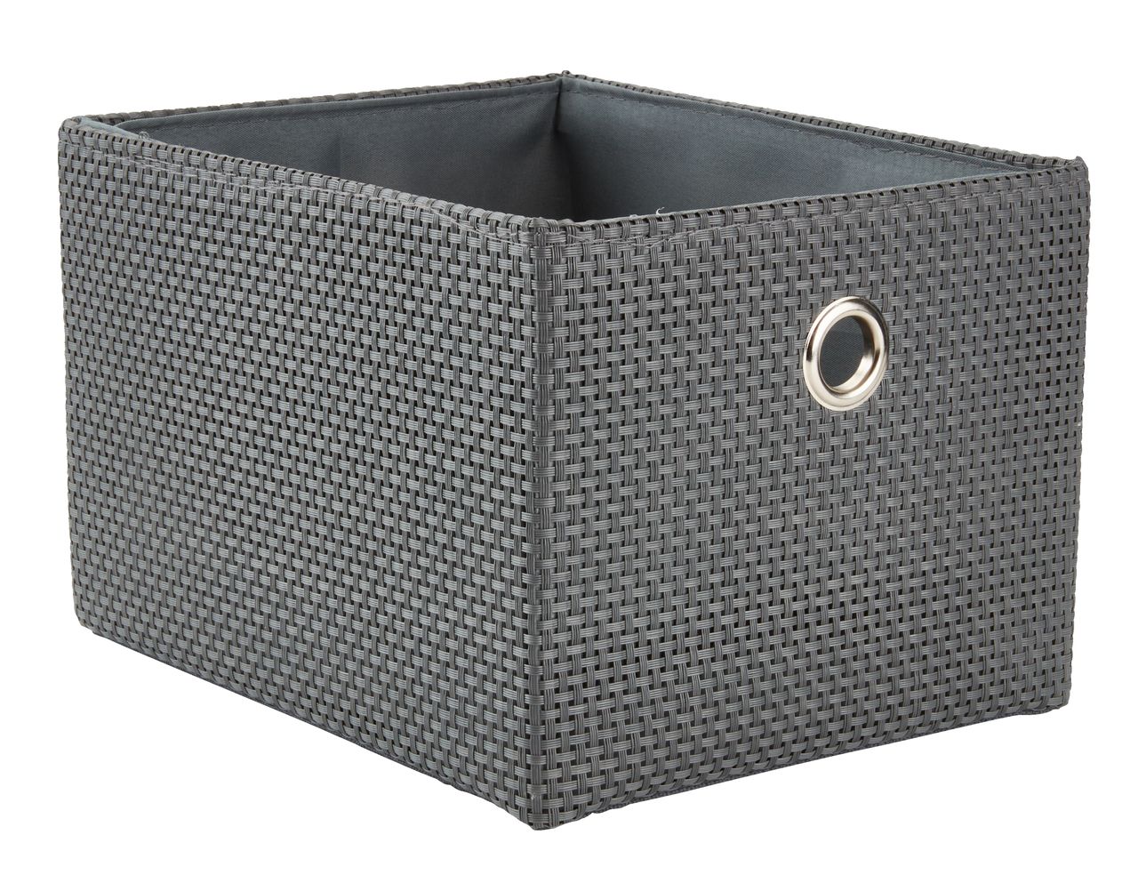 Korb STEF B25xL20xH16cm grau JYSK
