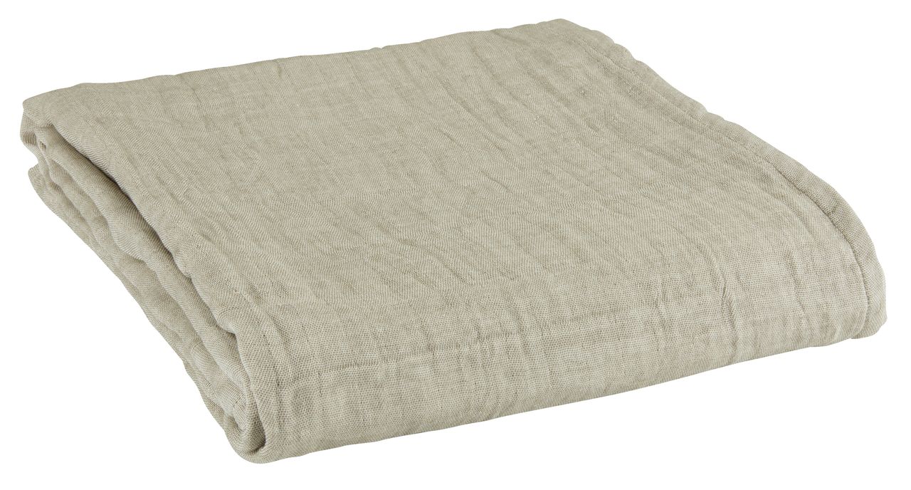 Plaid MYRHATT 130x170 grøn JYSK