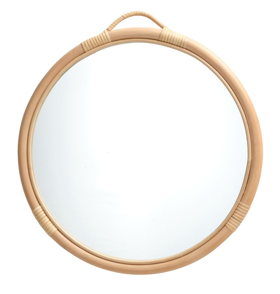 Spiegel REFLECT Ø50 rotan naturel JYSK