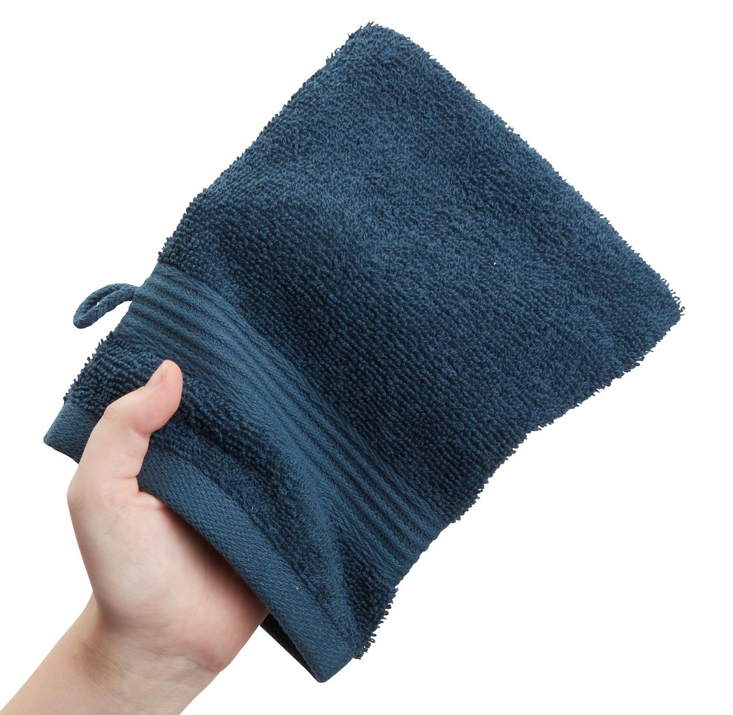 Wash glove KARLSTAD 15x20 navy JYSK