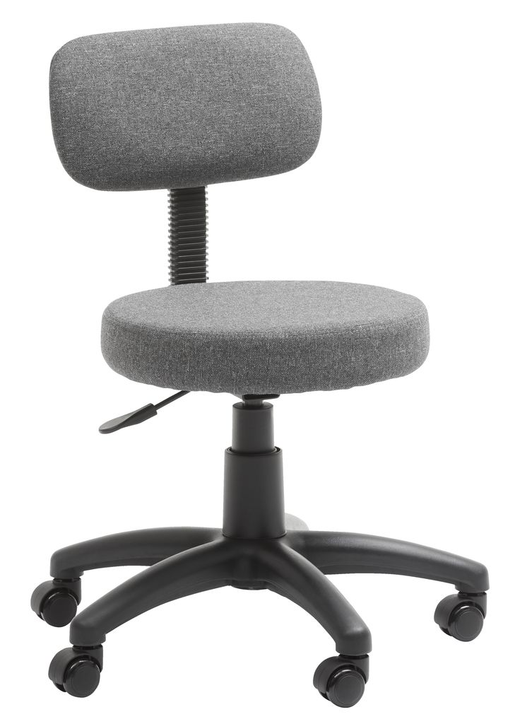 Silla de oficina MULDBJERG gris/negro JYSK