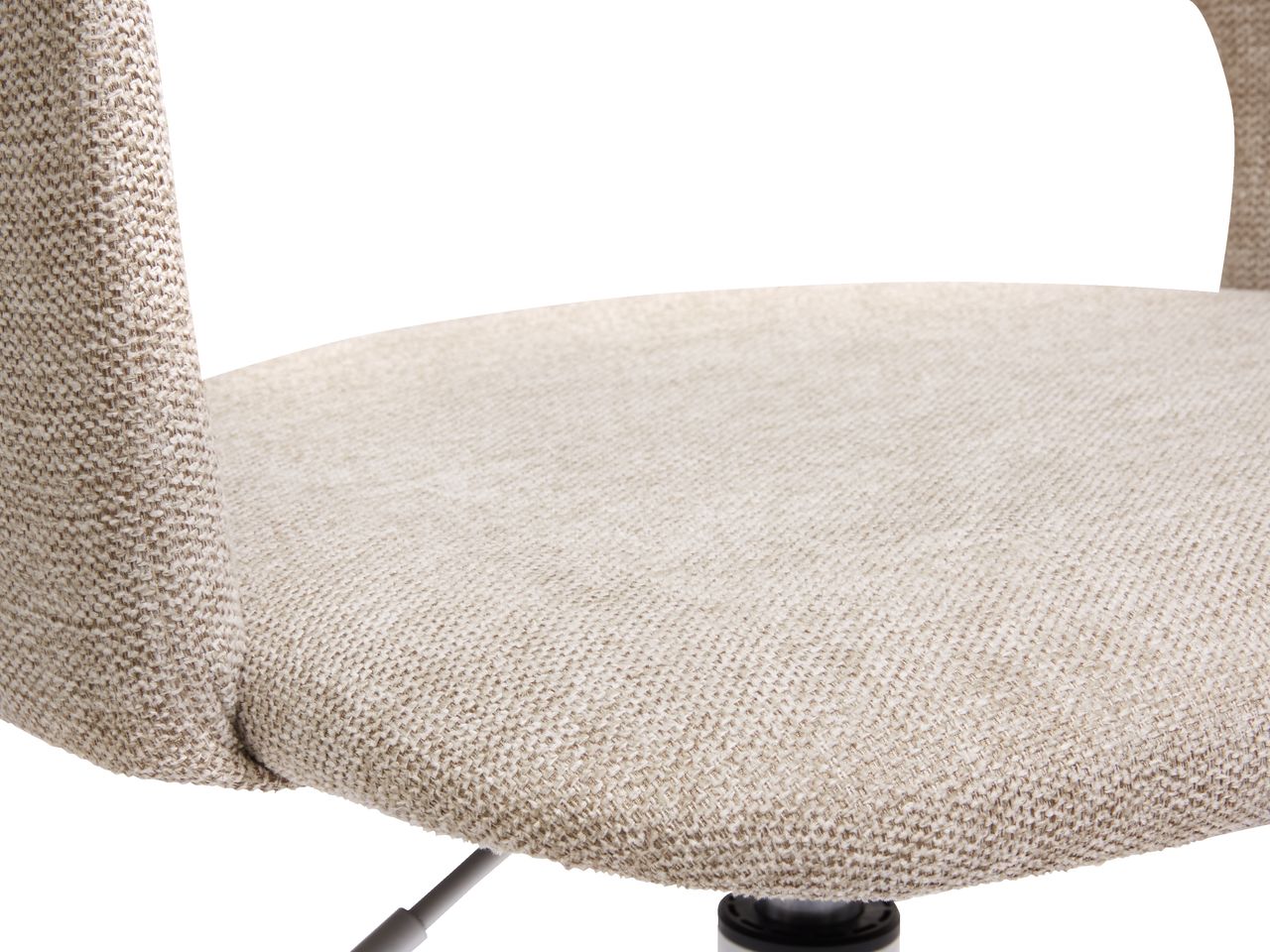 Krzesło biurowe REERSLEV piask/biały
