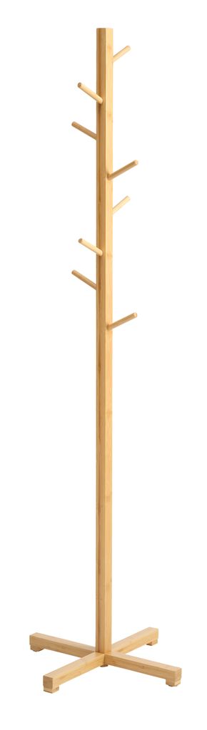 Perchero de pie de madera de bambú 175cm