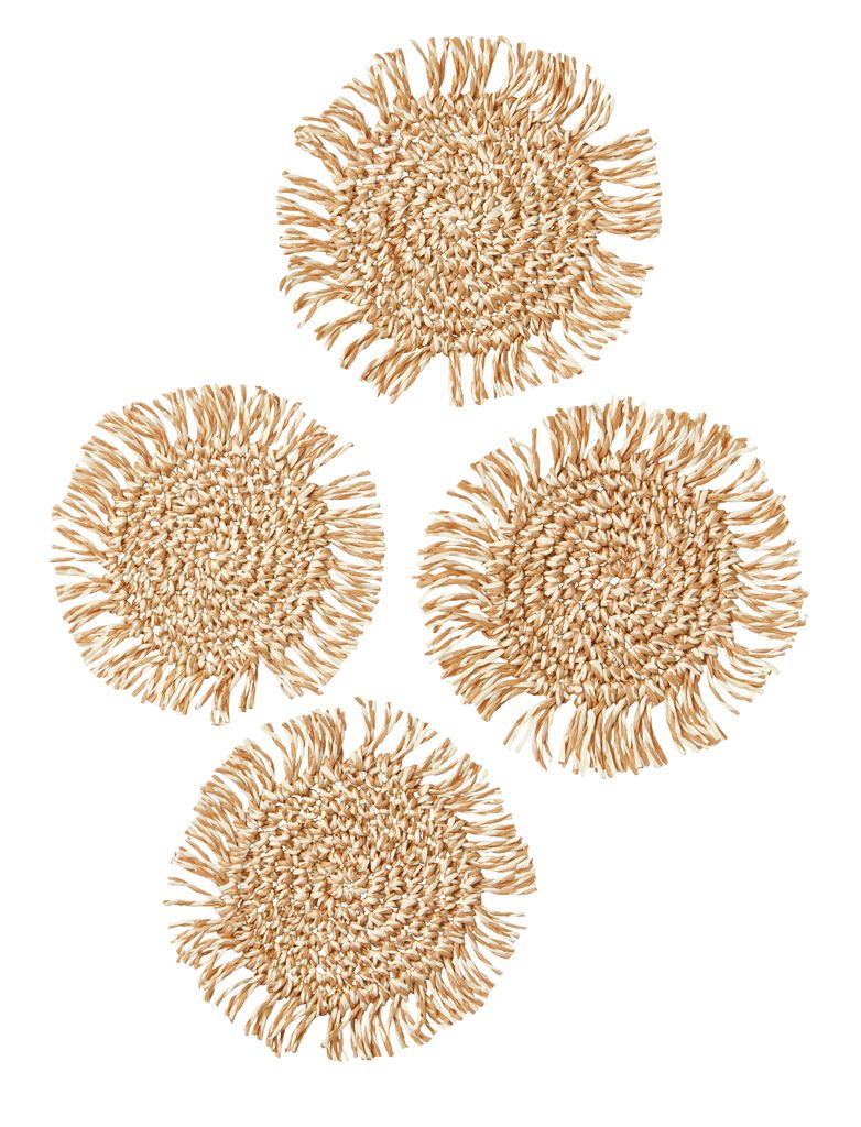 Coasters LIND D12 set of 4 natural JYSK