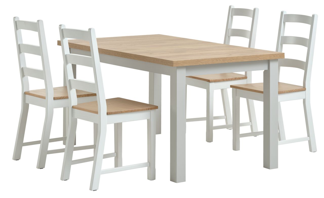 Argos oak deals table