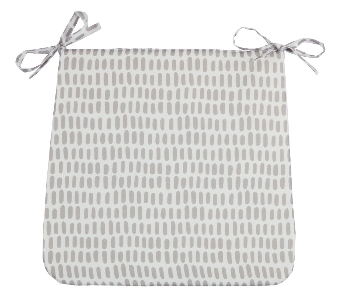 Seat pad AL 34x36x2 grey JYSK