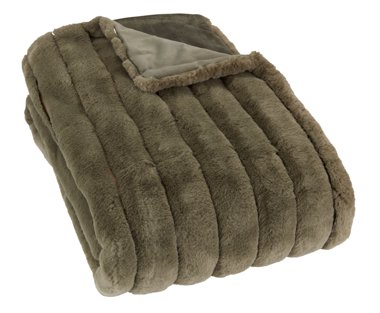 Throw RHIMFAXE 130x170 green JYSK