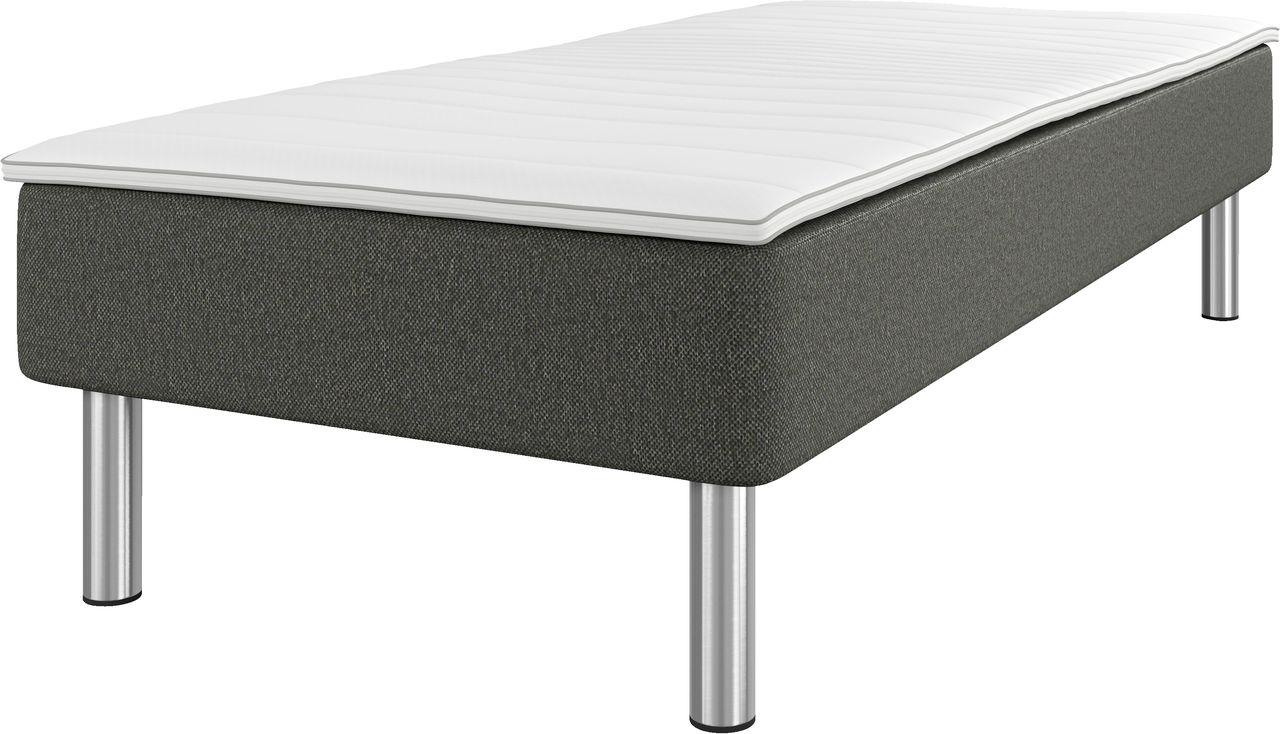 Grey basic bed base