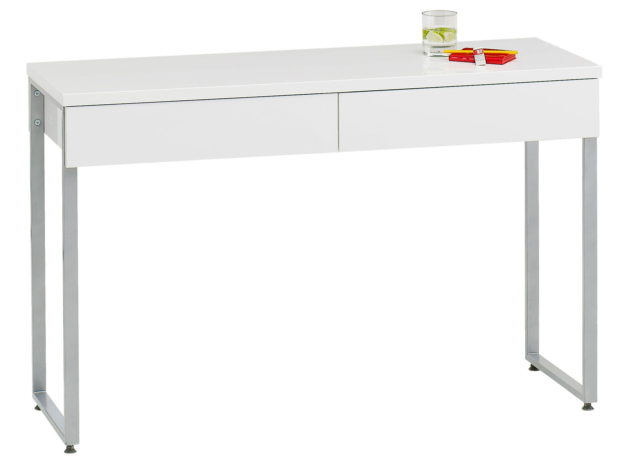 Desk STEGE 40x120 white high gloss | JYSK