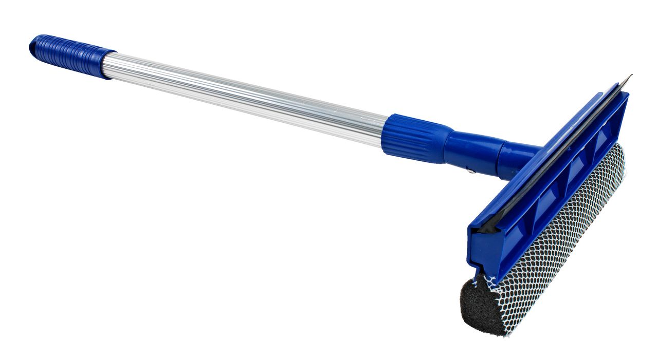 Squeegee POUL w/telescopic pole + sponge JYSK