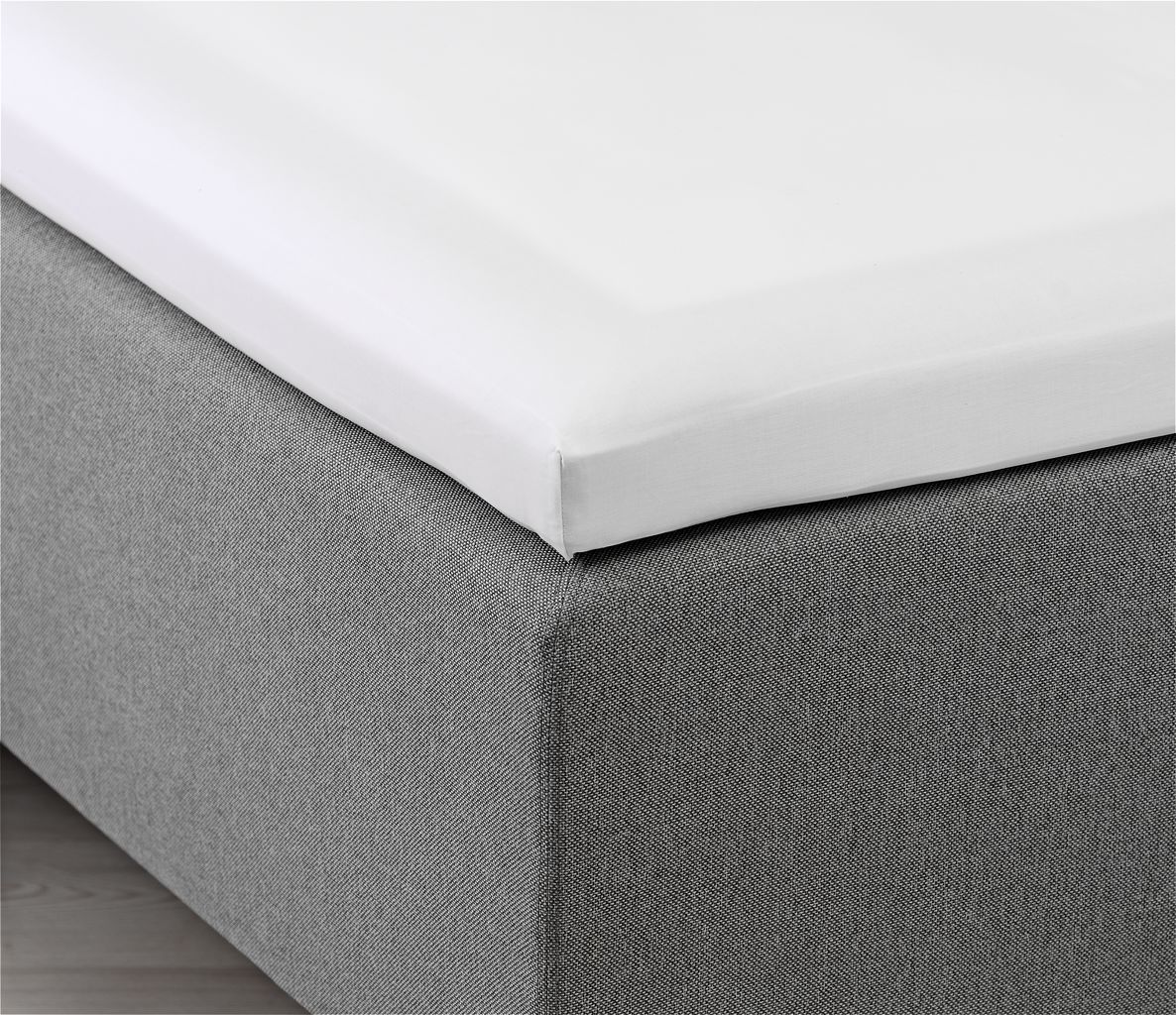 Hoeslaken topper 140x200x610 wit JYSK