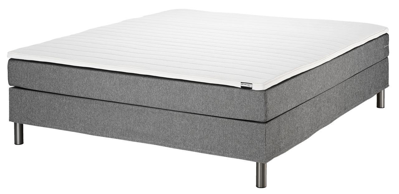 stereo Lil Inferieur Boxspring 120x200 BASIC C5 grijs-22 | JYSK