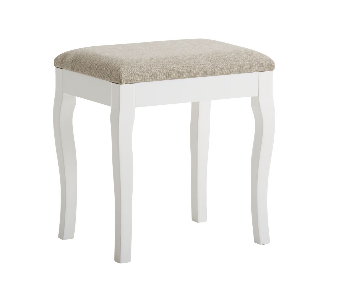 Verleiden Horen van spontaan Hocker MALLING weiß/beige | JYSK