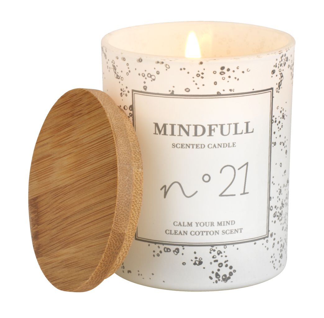 Scented candle ANTON D7xH9cm w/lid JYSK