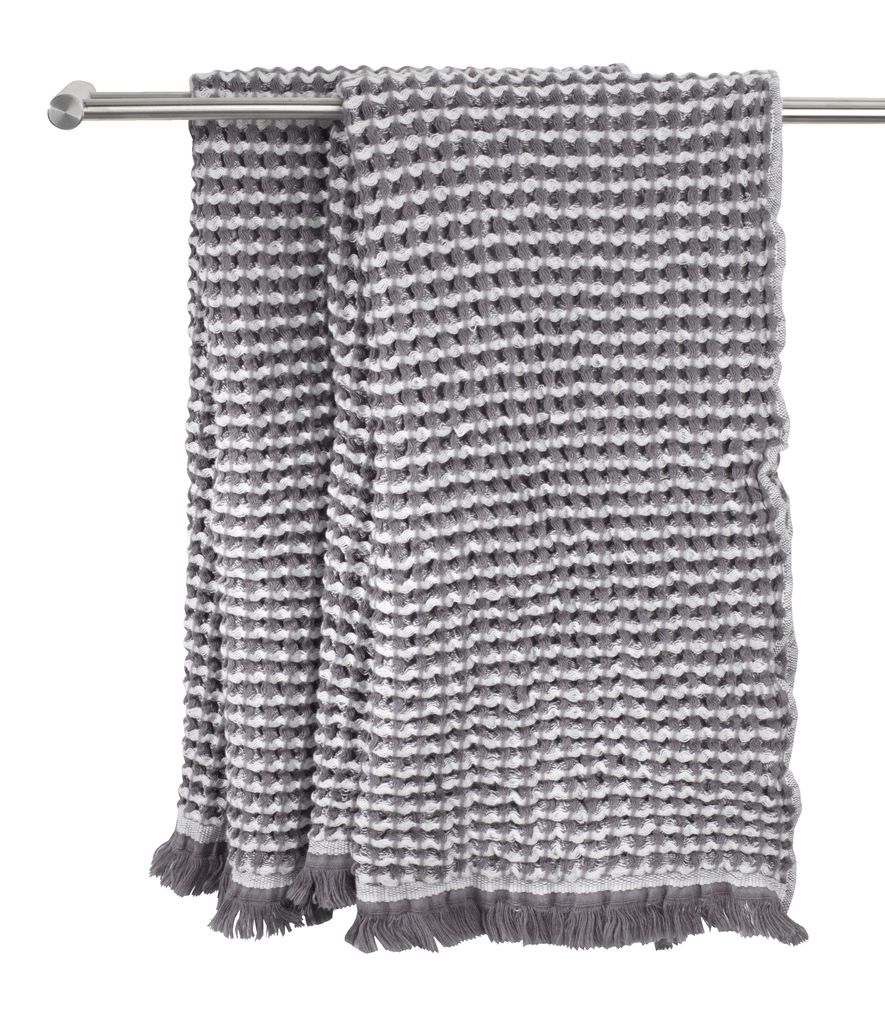 Bath towel IDRE 70x140 grey SENSE JYSK