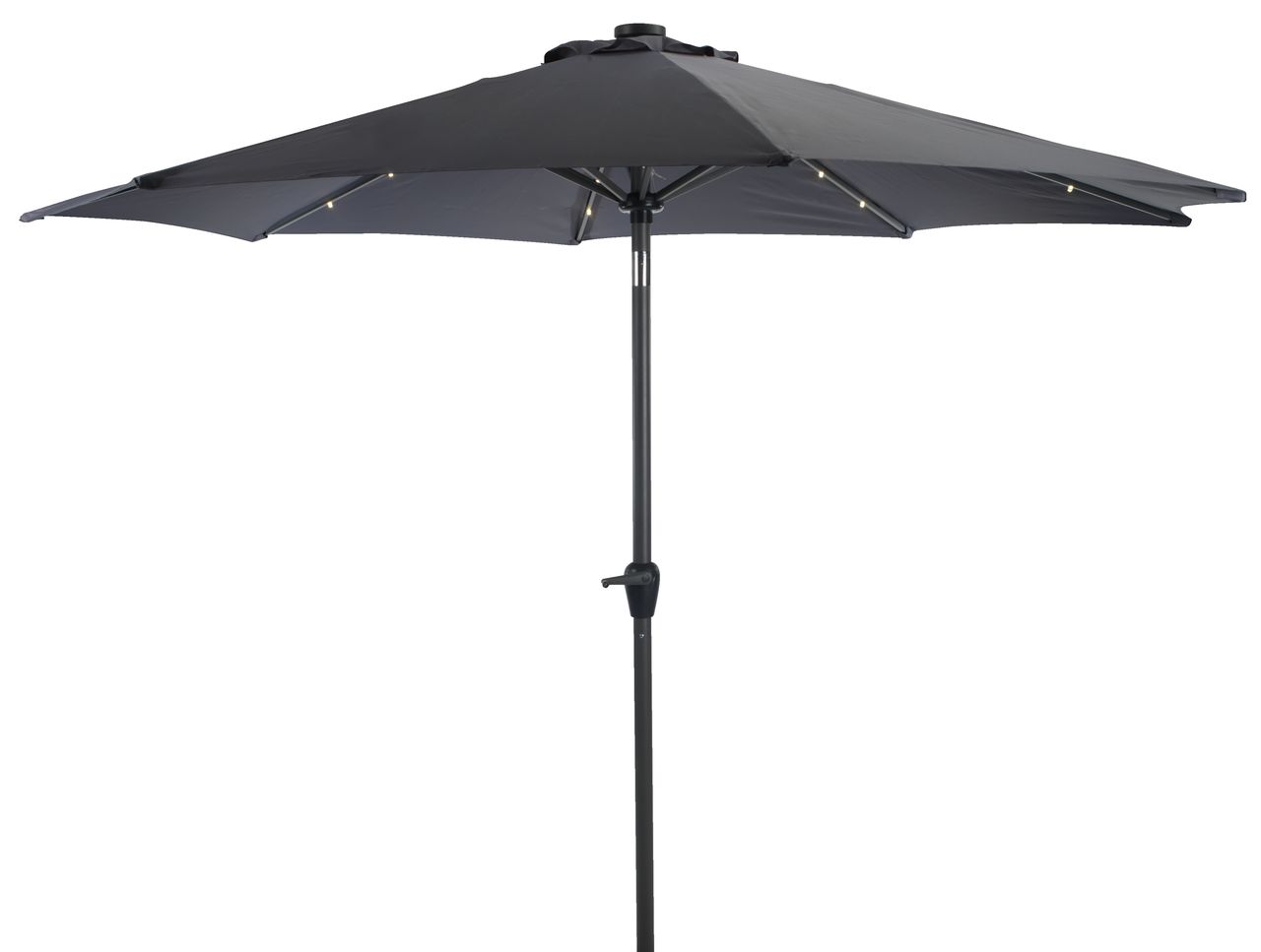 Sonnenschirm ASKIM Ø300 LED grau JYSK