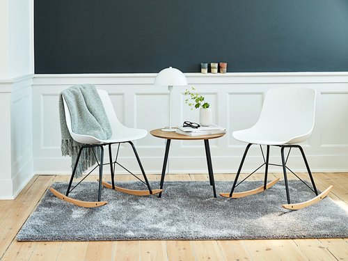 Odkládací stolek NYBO Ø55 barva dubu/černá