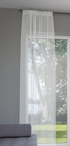 Záclona LYA 1x280x300 biela