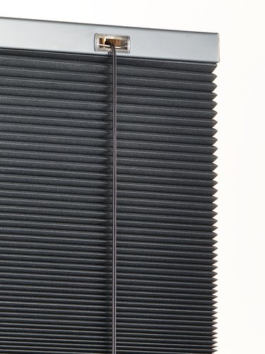 Plisségardin mørklægning FUR 140x160cm grå honeycomb
