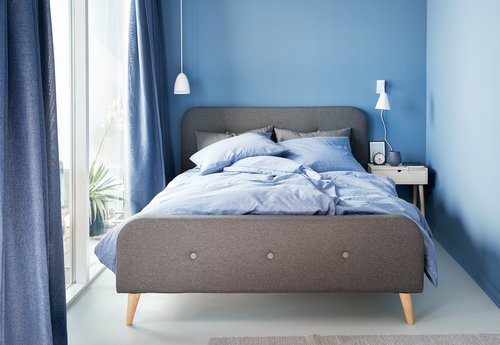 Set posteljine KATJA 140x200 plava