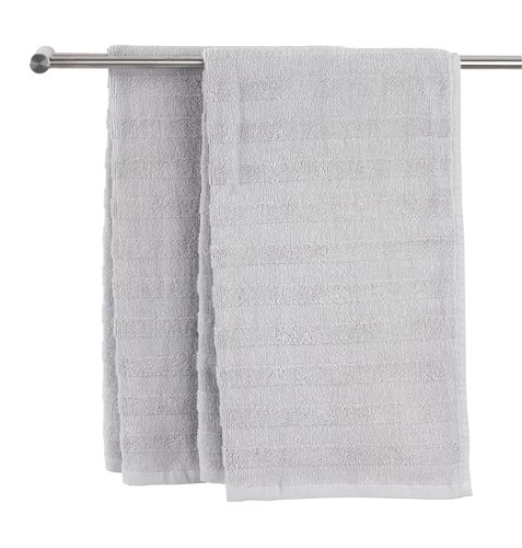 Badehåndkle TORSBY 65x130 lys grå