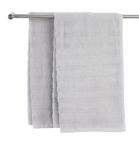 Drap de douche TORSBY 65x130 gris clair