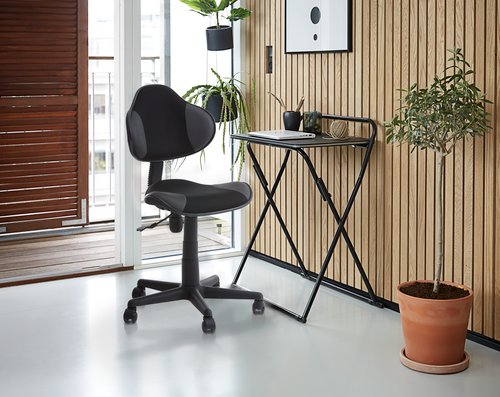 Kancelářská židle REGSTRUP černá/šedá