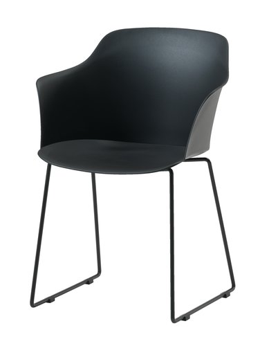 Židle SANDVED černá