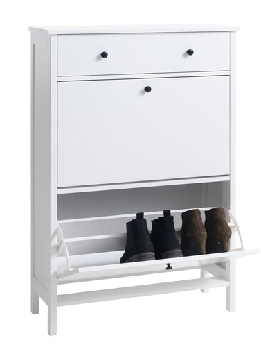 Shoe cabinet TERPET 2 comp. white