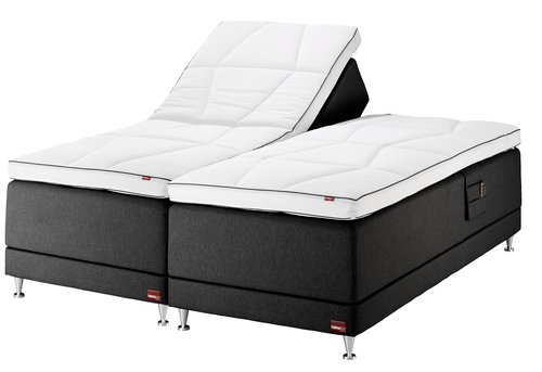 Regulerbar seng 90x200 TEMPRAKON E200 grå-48 M