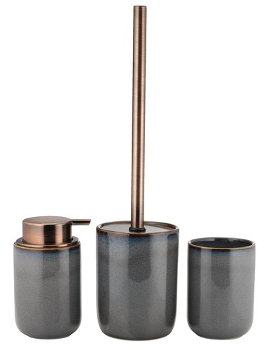 Dispensador sabão MYRVIKEN vidrado