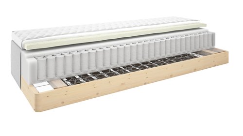 Resårbotten 140x200 GOLD B20 latex grå-27
