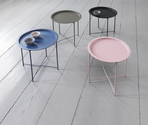 Mesa de apoio RANDERUP Ø47 rosa
