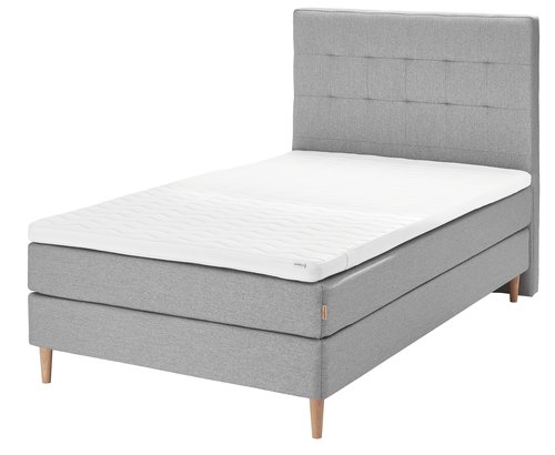 Boxspring 120×200 GOLD C10 grijs-27 | JYSK